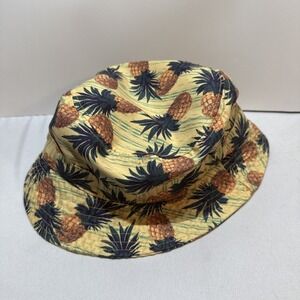 Bucket Hat Women's Light Weight Pineapple Themed‎